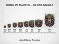 Custom DTF Transfer 6x6in MD Standard Chest