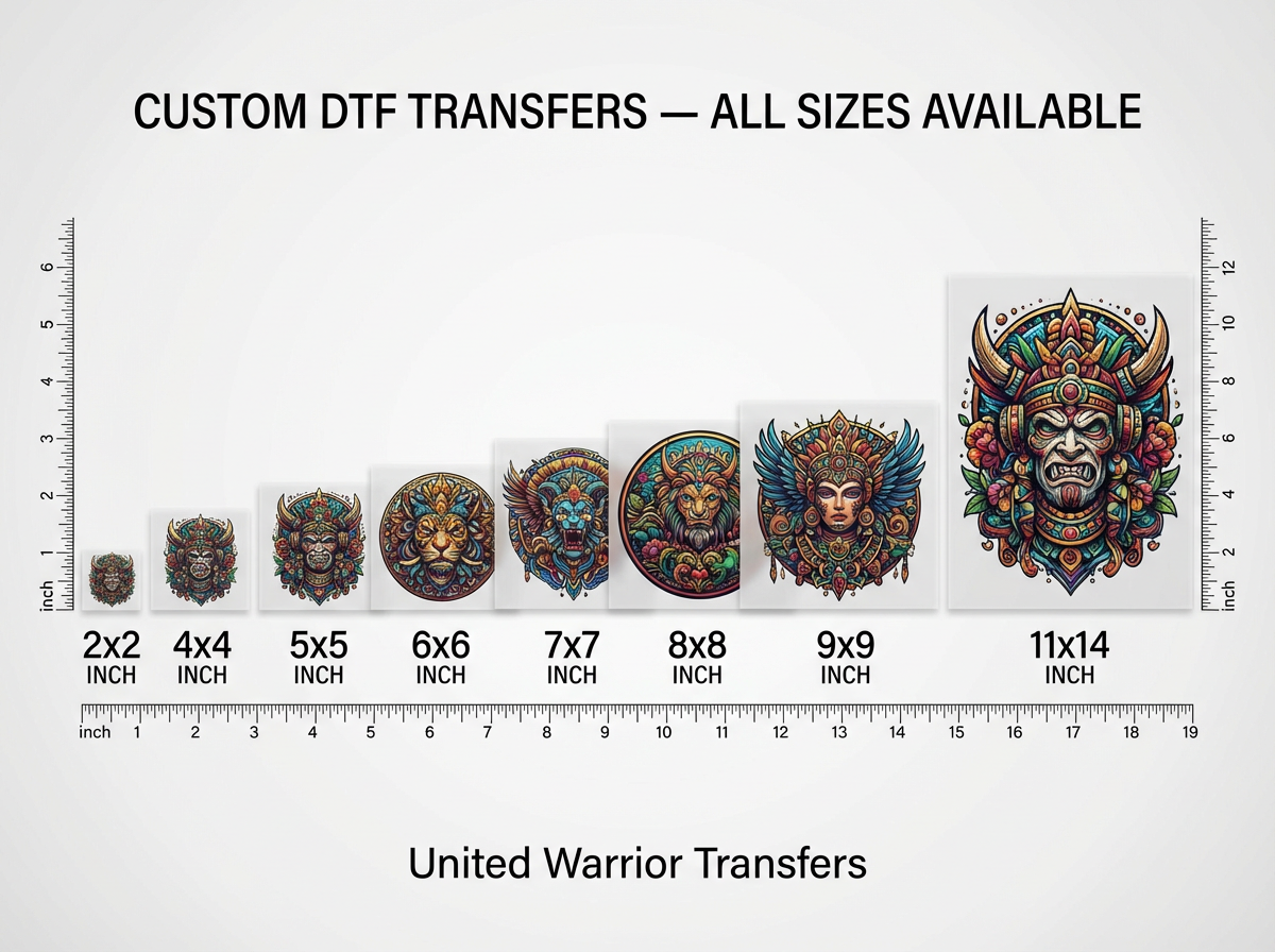 Custom DTF Transfer 6x6in MD Standard Chest